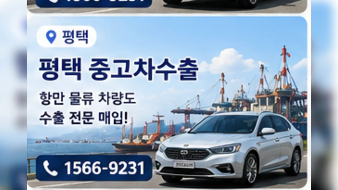 평택 중고차 수출 안내