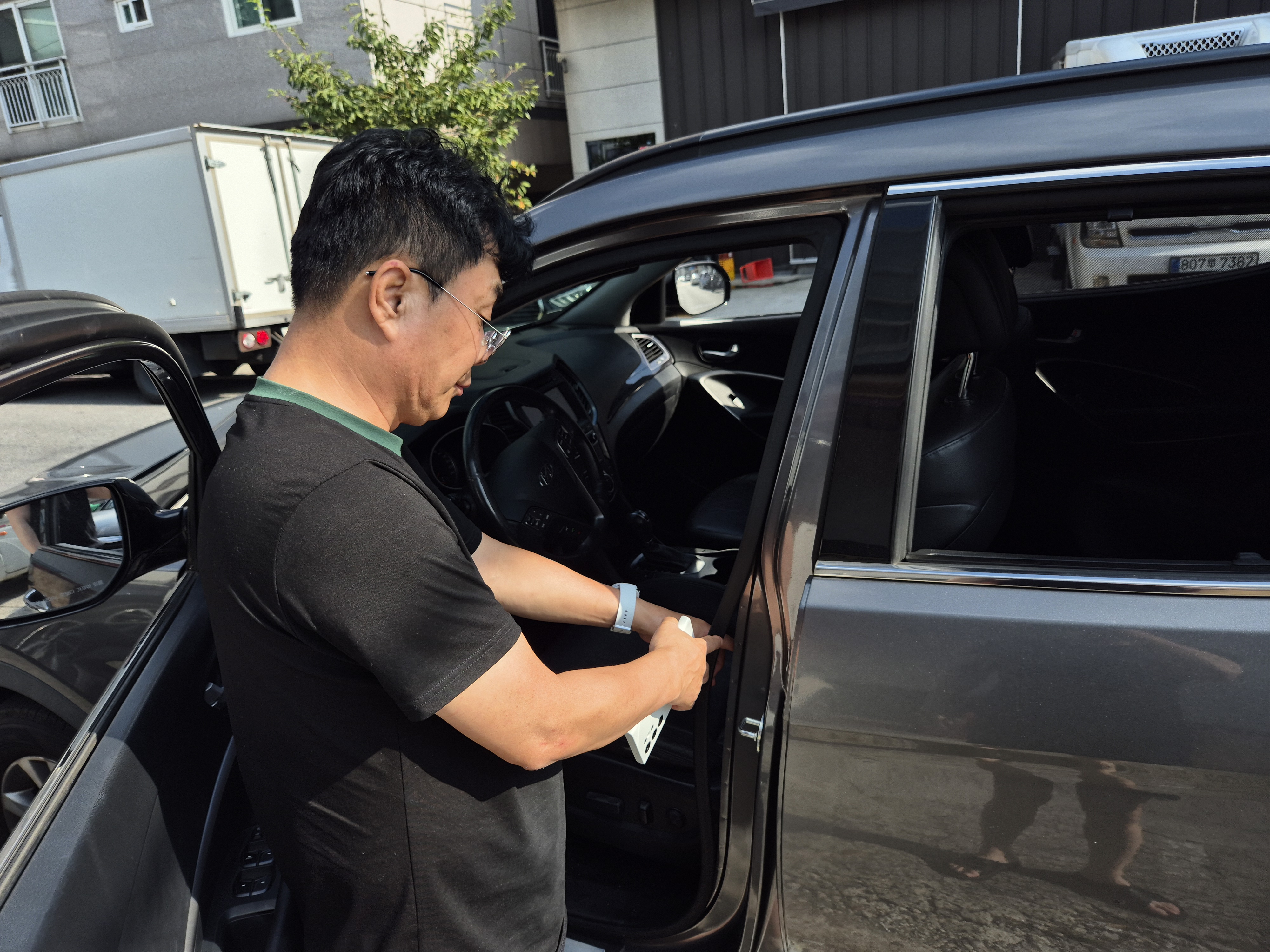 울산중고차판매 싼타페DM  매입후기